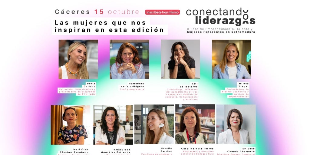 II Foro de Emprendimiento, Talento y Mujeres Referentes en Extremadura