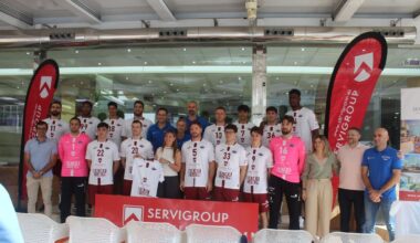 Hoteles Servigroup luce ya en las equipaciones del balonmano benidormense | SER Deportivos Benidorm