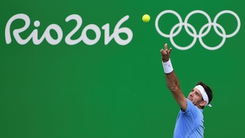 Del Potro se colgó la