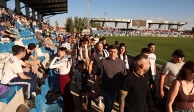 Nuevo problema en el Reina Sofía: la Policía se lleva a un aficionado del Mérida por liarla en plena grada - SALAMANCArtv AL DÍA