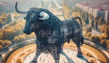 Imagen de la escultura prevista