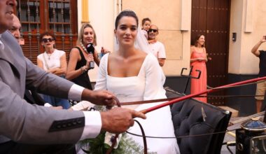 ¿Por qué Bárbara Mirjan ha salido sin su ramo de novia tras casarse con Cayetano Martínez de Irujo?