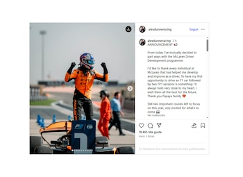 Dunne confirmó su salida de