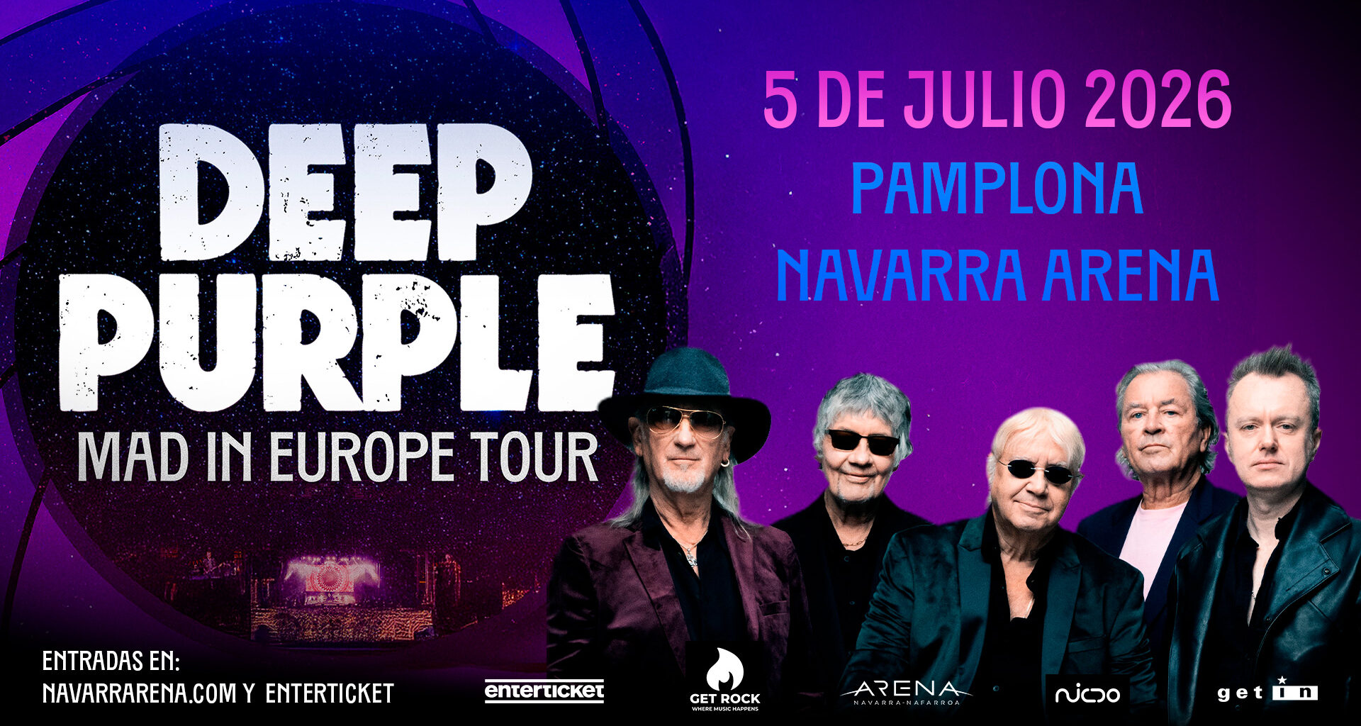 DEEP PURPLE | Navarra Arena
