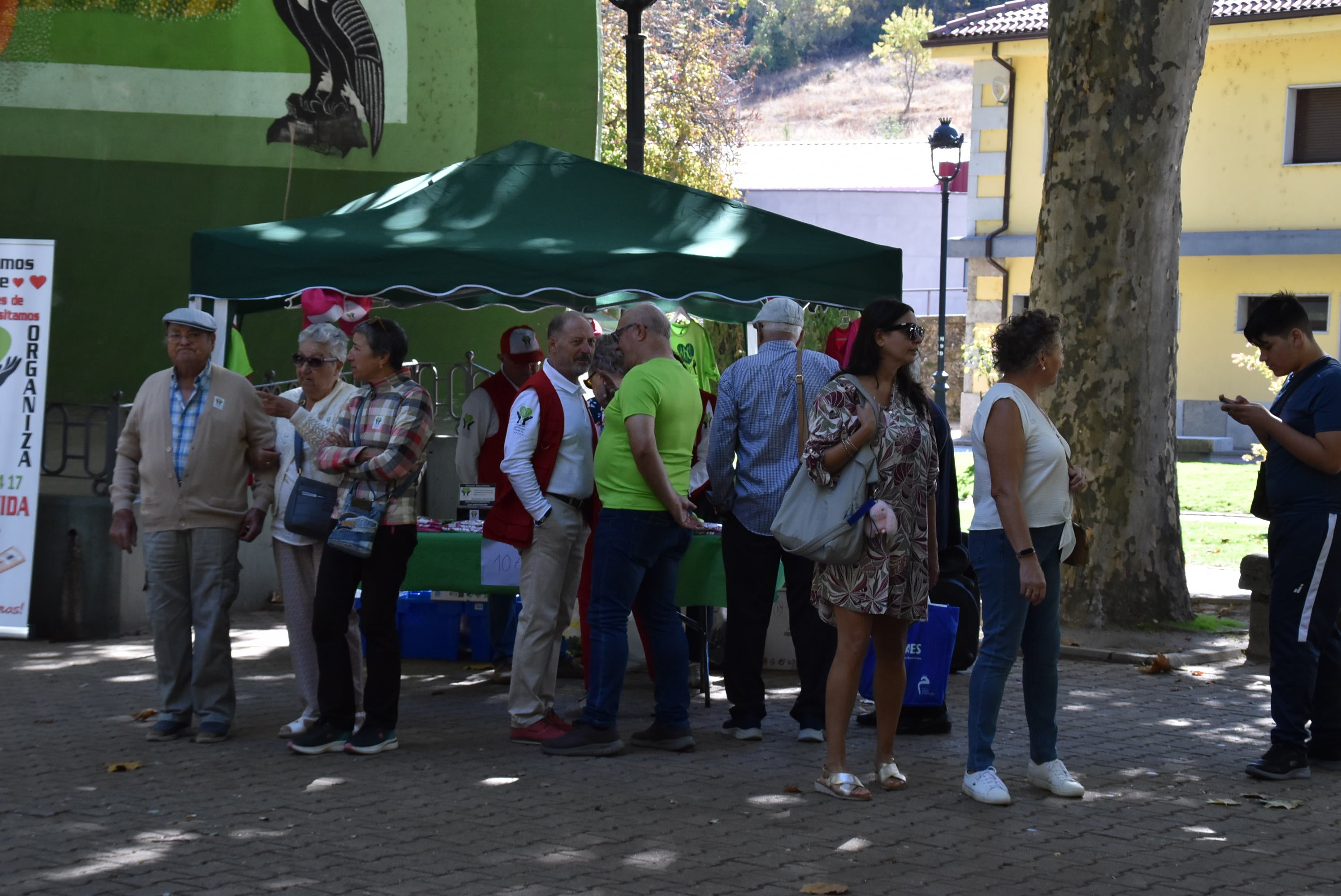 La solidaridad contra el cáncer sale a la calle en Béjar