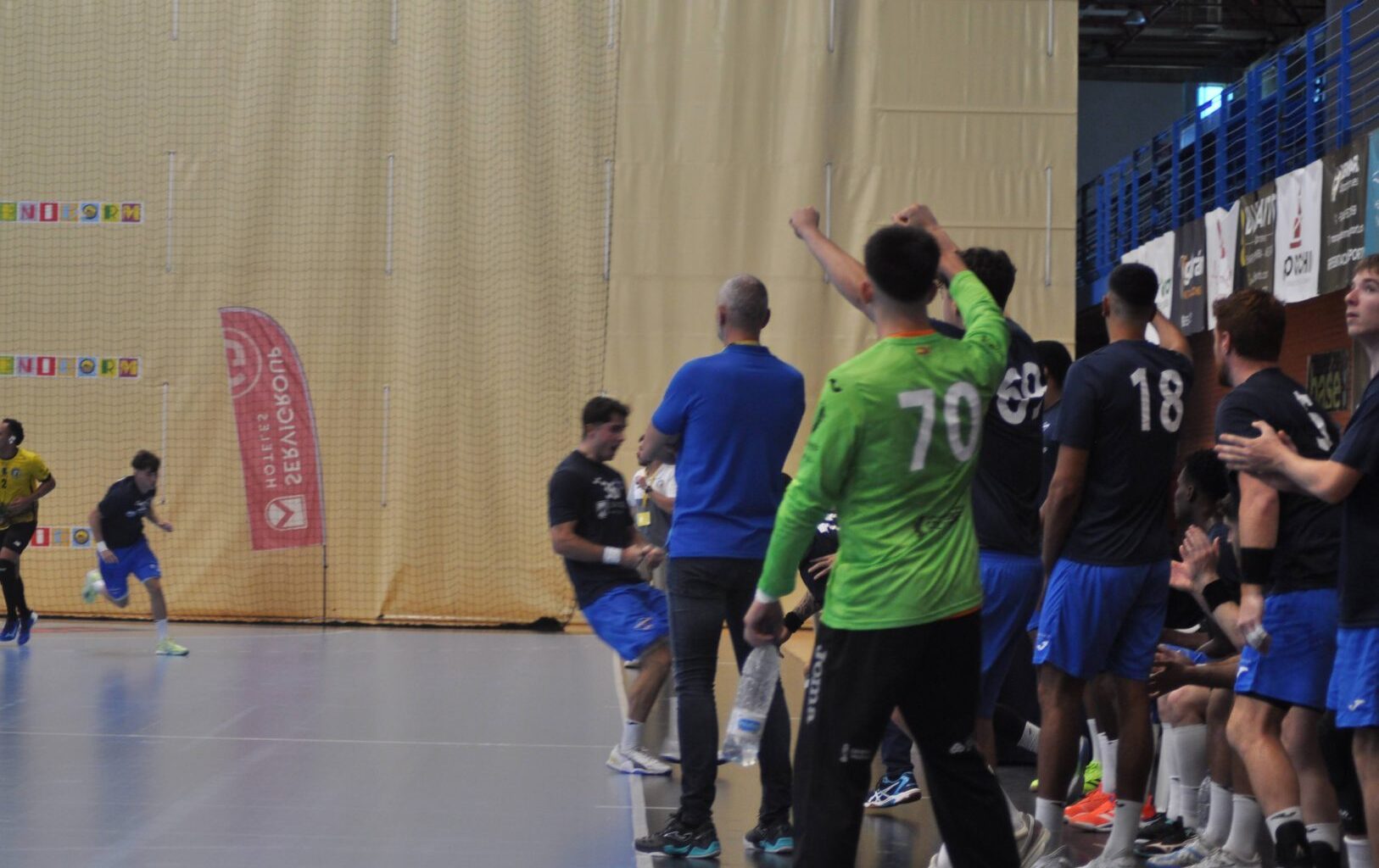 El Balonmano Servigroup Benidorm  visita Ibiza en busca de su segunda victoria consecutiva 