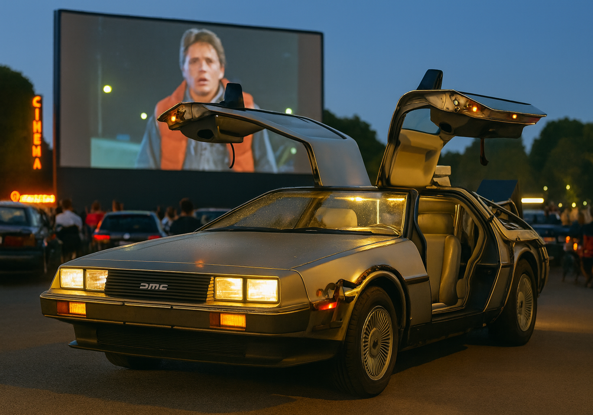 El coche de Regreso al Futuro estará expuesto en Valencia el 31 de octubre