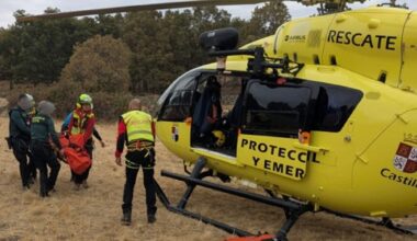 Tres ciclistas heridos en caídas, en Niharra y Las Navas