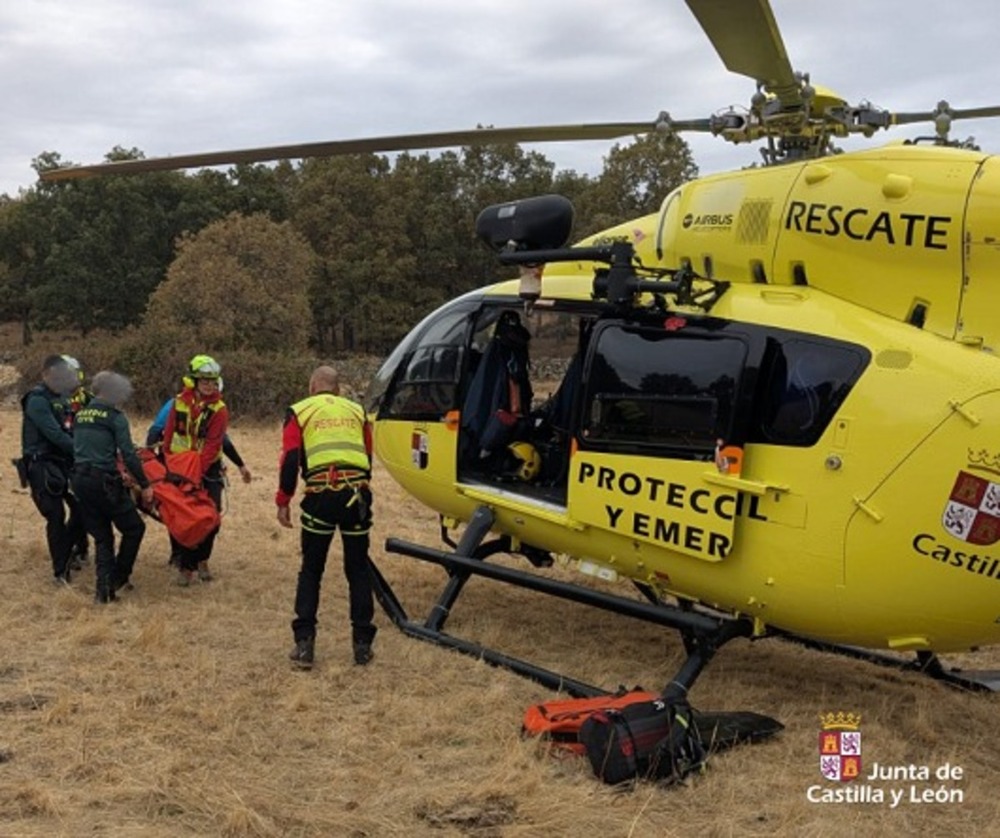 Tres ciclistas heridos en caídas, en Niharra y Las Navas