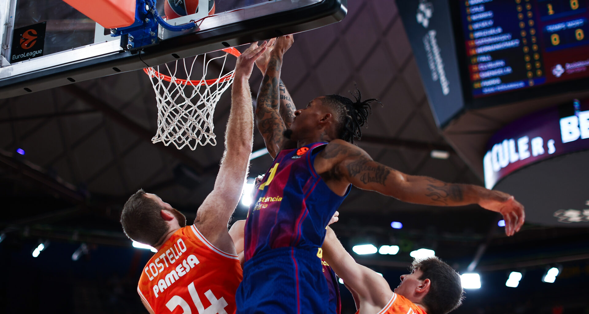 FC Barcelona - Valencia Basket: Fiesta completa en el Palau (108-102)