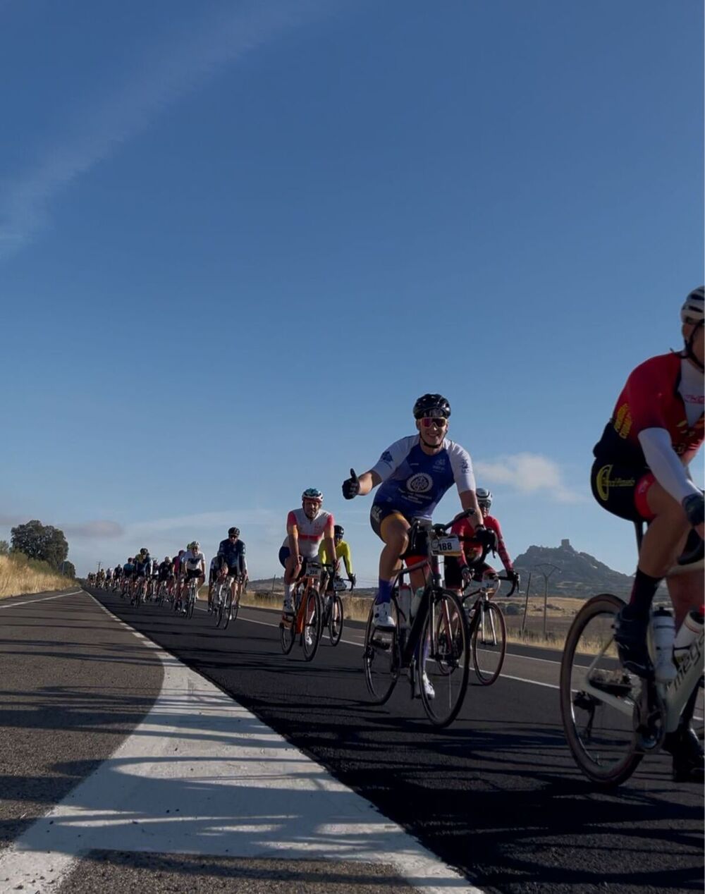 Un momento de la ruta.