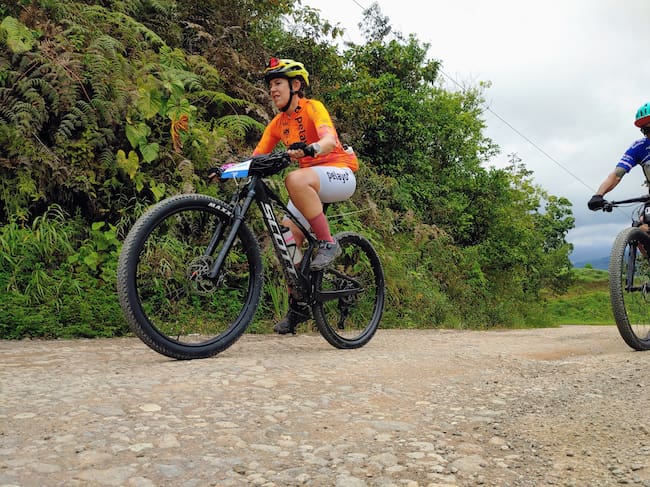 Verónica Guillén, teniente coronel de la Guardia Civil, en el Reto Pelayo