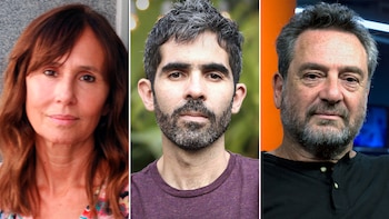 El jurado, de izquierda a