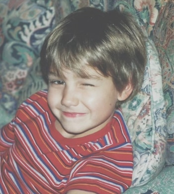 Liam durante su infancia (Instagram)