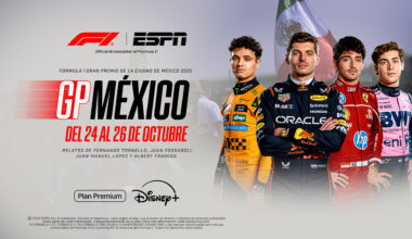 ESPN trae a DISNEY+ la F1 en México, con Piastri, Norris, Verstappen y Russell en la lucha por el título
