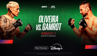 ESPN KNOCKOUT trae a DISNEY+ un explosivo UFC desde Brasil, con Charles Oliveira frente a Mateusz Gamrot en la estelar