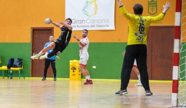 El Balonmano Gáldar Gran Canaria conquista una victoria épica sobre la bocina ante el Automanía Luceros (31-30)