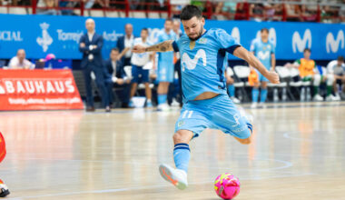 Un gol a un minuto del final evita la victoria de Movistar Inter ante Jimbee Cartagena en el Jorge Garbajosa (2-2)
