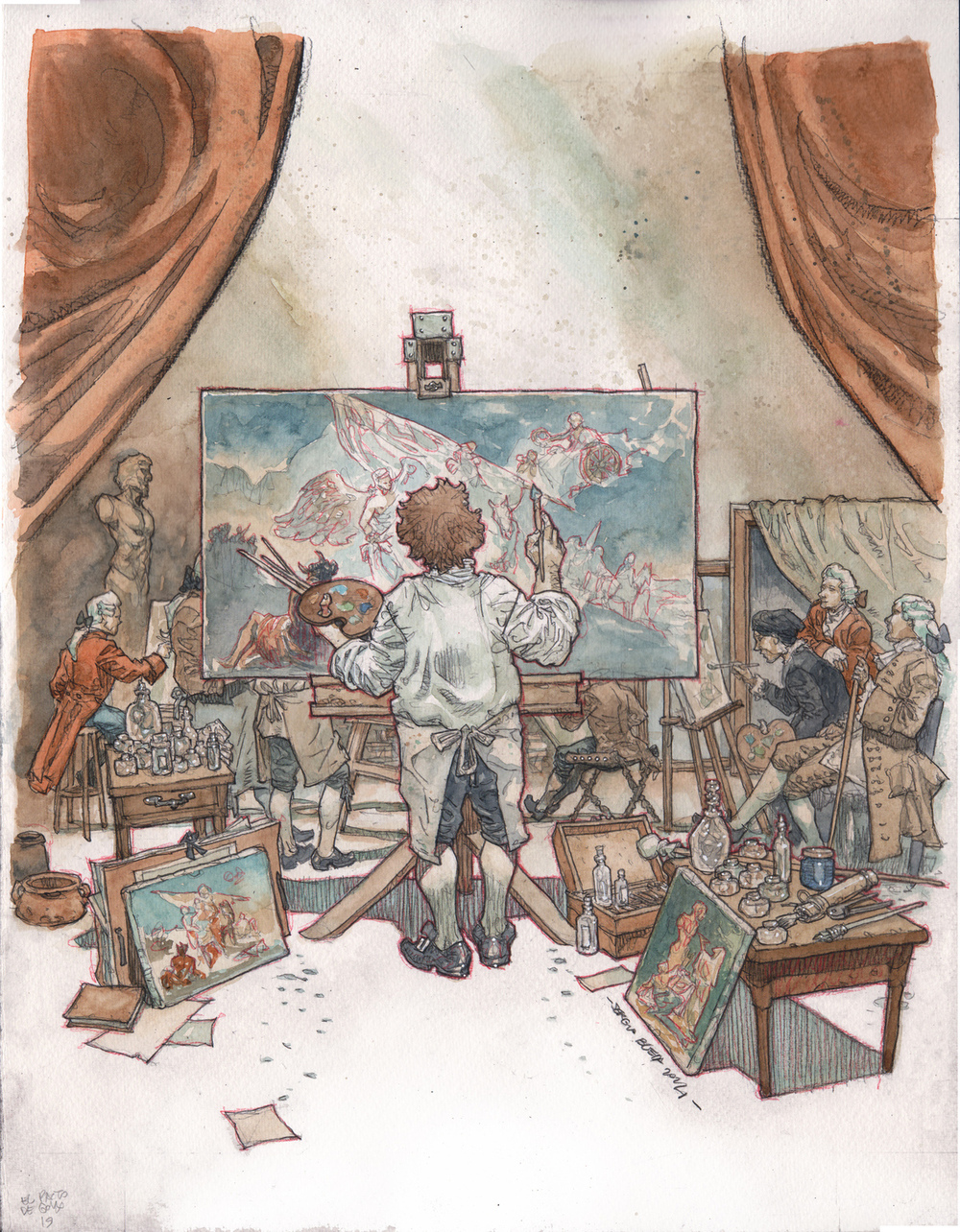 El misterio del busto desaparecido de Goya