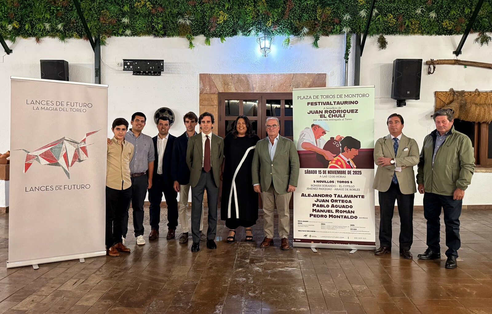 Lances de Futuro presenta el cartel del festival taurino benéfico en homenaje a Juan Rodríguez 'El Chuli' en Montoro