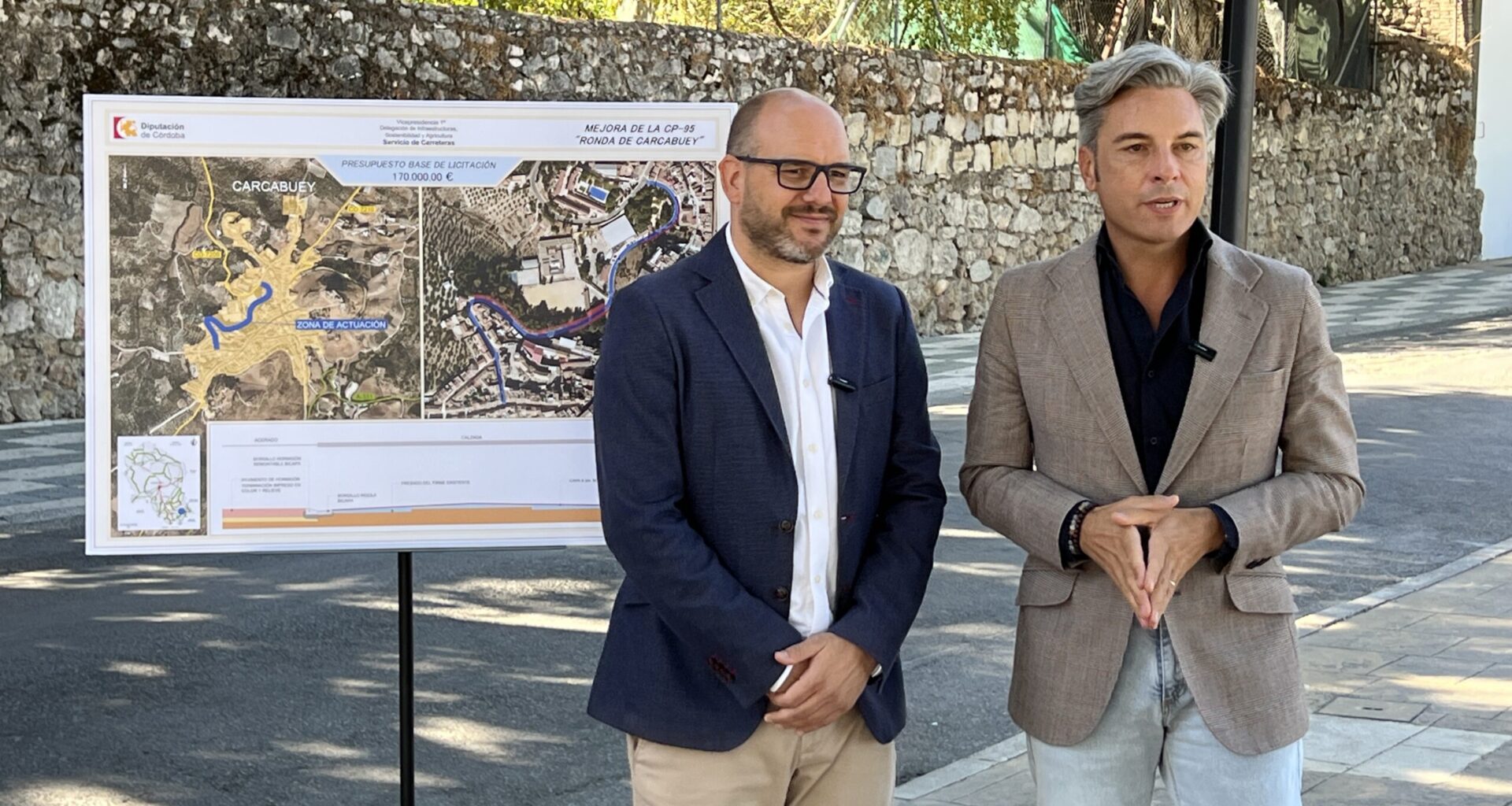La Diputación de Córdoba destina 170.000 euros a la mejora integral de la CP-95 ‘Ronda de Carcabuey’