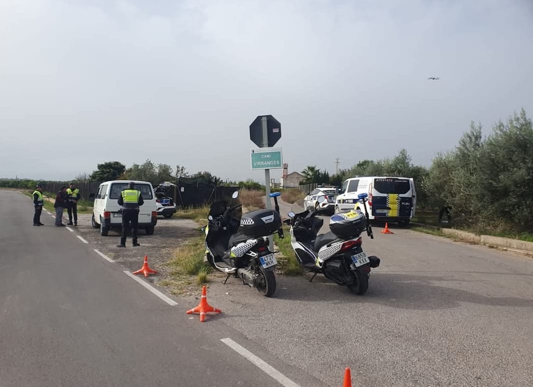 La Policía Local de Burriana intensifica la vigilancia contra las distracciones al volante en colaboración con la DGT