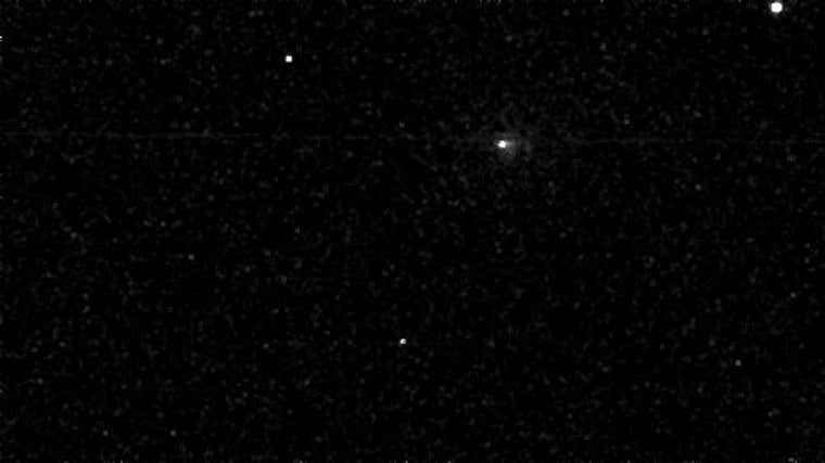 Animación del cometa interestelar 3i/ATLAS hecho a partir de varias imágenes capturadas por el ExoMars Trace Gas Orbiter de la ESA el pasado 3 de octubre
