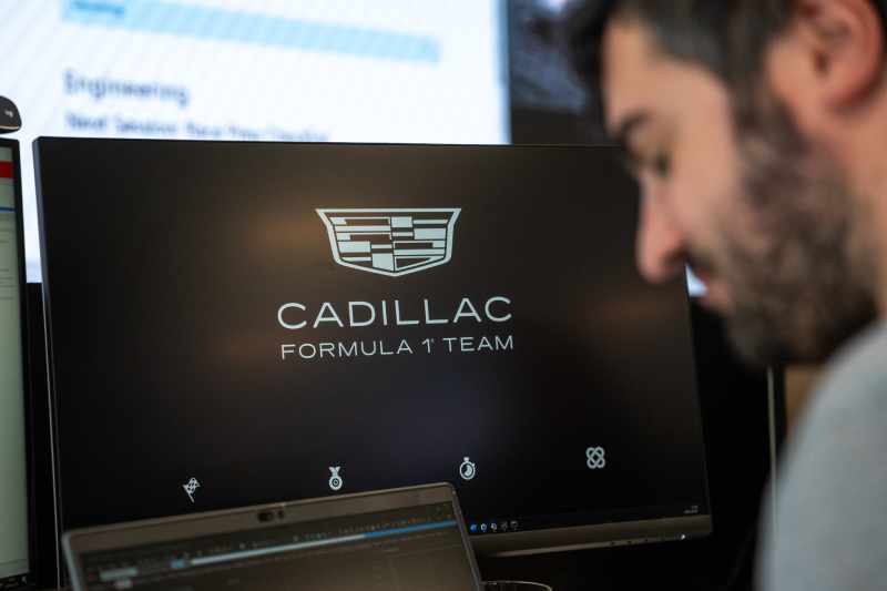 Pruebas de la escudería | @Cadillac_F1