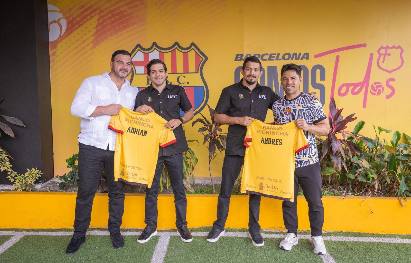 Barcelona SC recibe a Adrián Luna Martinetti de la UFC – Revista Winner