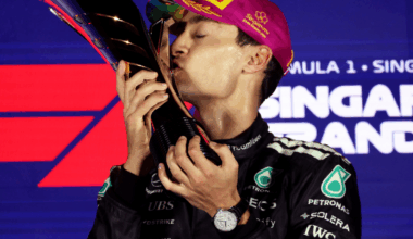 GEORGE RUSSELL SE HIZO CON LA VICTORIA EN SINGAPUR