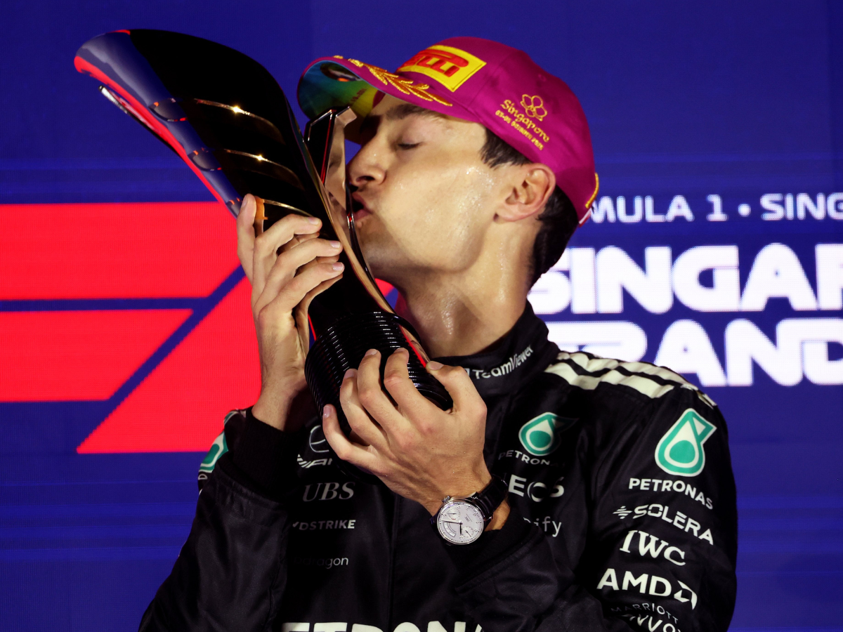 GEORGE RUSSELL SE HIZO CON LA VICTORIA EN SINGAPUR