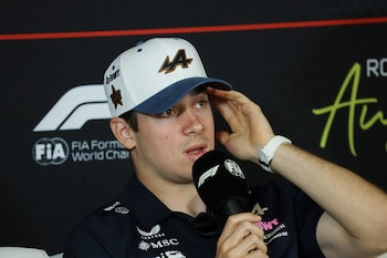 Franco Colapinto en la conferencia