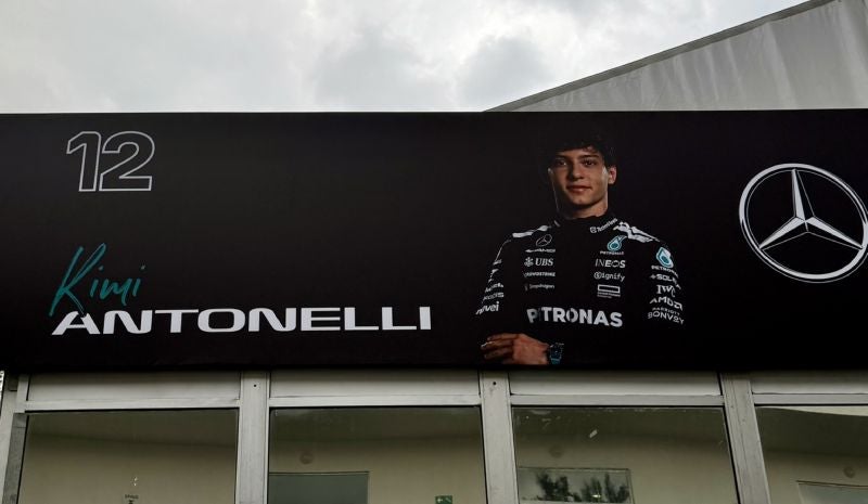 Suite de Kimi Antonelli en el AHR