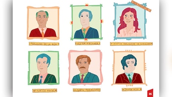 Los últimos presidentes.