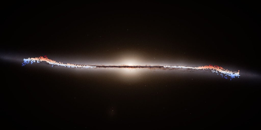 Descubren una Gran Ola que, como un 'tsunami', recorre nuestra galaxia de punta a punta