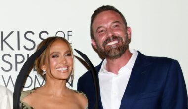 Por qué Jennifer López ha elegido este vestido-escultura para su primera aparición con Ben Affleck