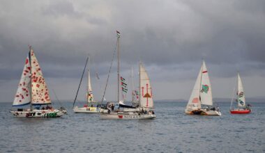 La flotilla hacia Gaza se prepara para ser interceptada por Israel durante la noche del martes | Internacional
