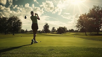 El golf estimula la toma