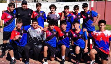 Handball Inferiores: Los Menores de Muni Pilar metieron doblete y saltaron a la punta