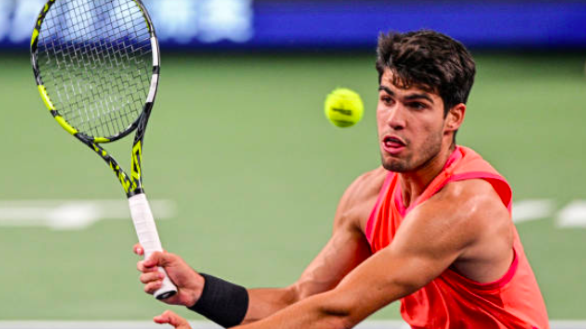 Carlos Alcaraz ya conoce su camino en el ATP Shanghái 2025. Fuente: Getty