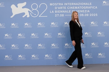 Kathryn Bigelow en el photocall