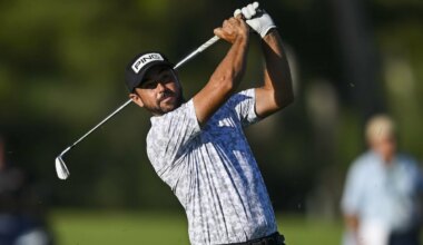 Sebas García durante la primera jornada de la Final del HotelPlanner Tour I ©Getty Images
