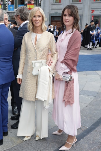 Cristina Garmendia a su llegada