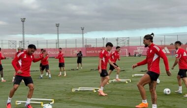 El Sevilla ultima la preparación para el duelo ante la Real Sociedad con tres bajas