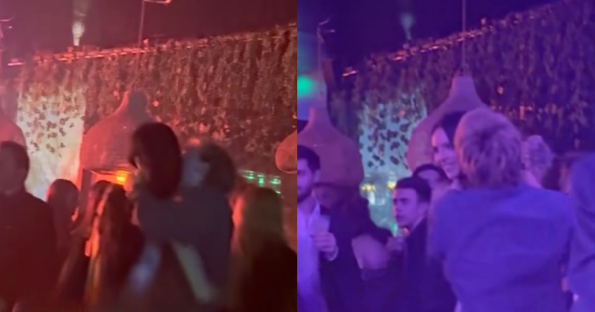 Juanita Tinelli y Bautista Cuiña, súper románticos en el after de los Martín Fierro: bailes, mimos y abrazos