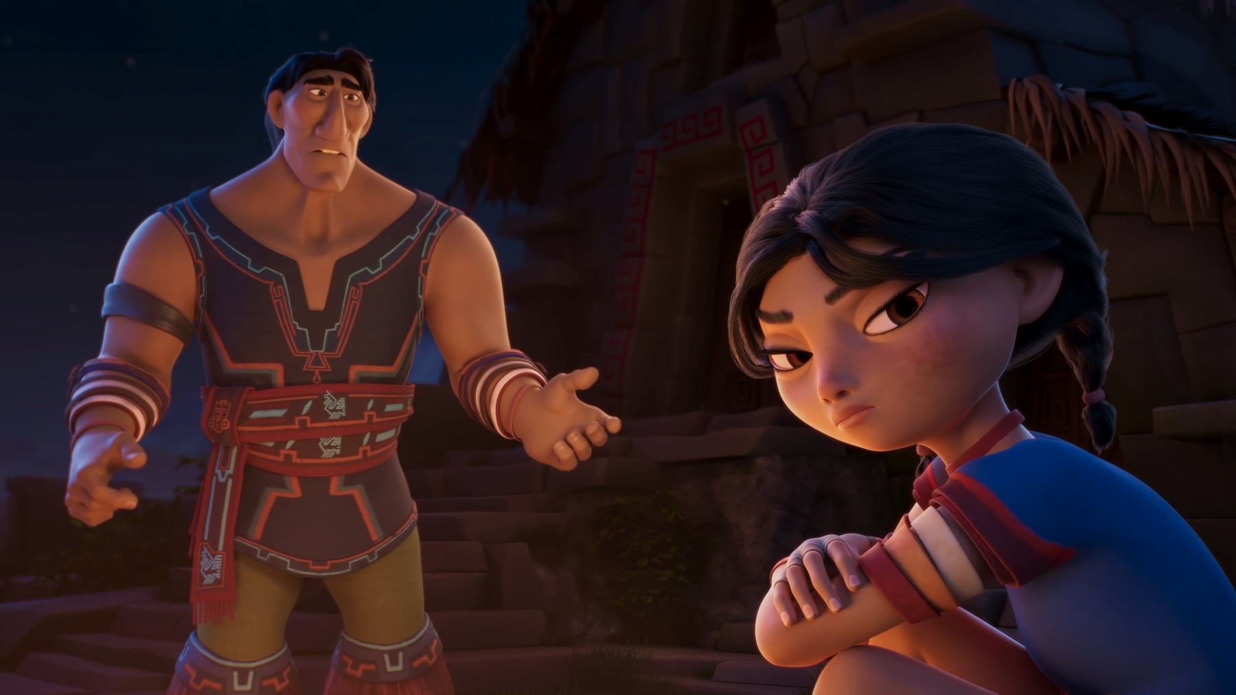 Kayara es hija de un chasqui.