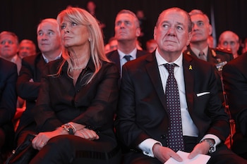 Mario Montoto y su mujer,