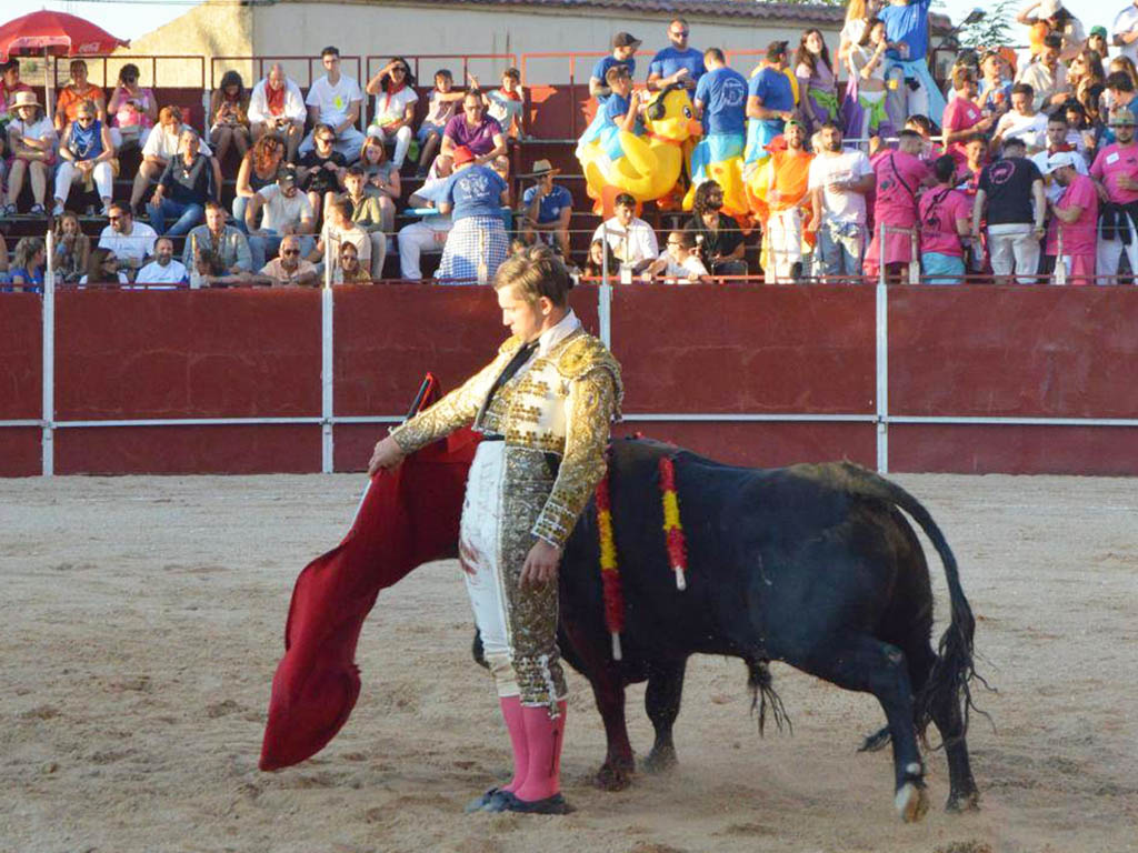 Joao D'Alva, en Sepúlveda. / Promociones Taurinas Setabenses