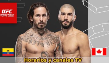 ¿A qué hora es y qué canal transmite pelea Marlon “Chito” Vera vs. Aiemann Zahabi por el UFC Vancouver? | MAG