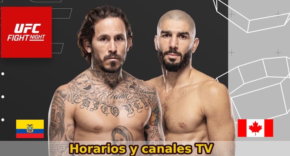 ¿A qué hora es y qué canal transmite pelea Marlon “Chito” Vera vs. Aiemann Zahabi por el UFC Vancouver? | MAG